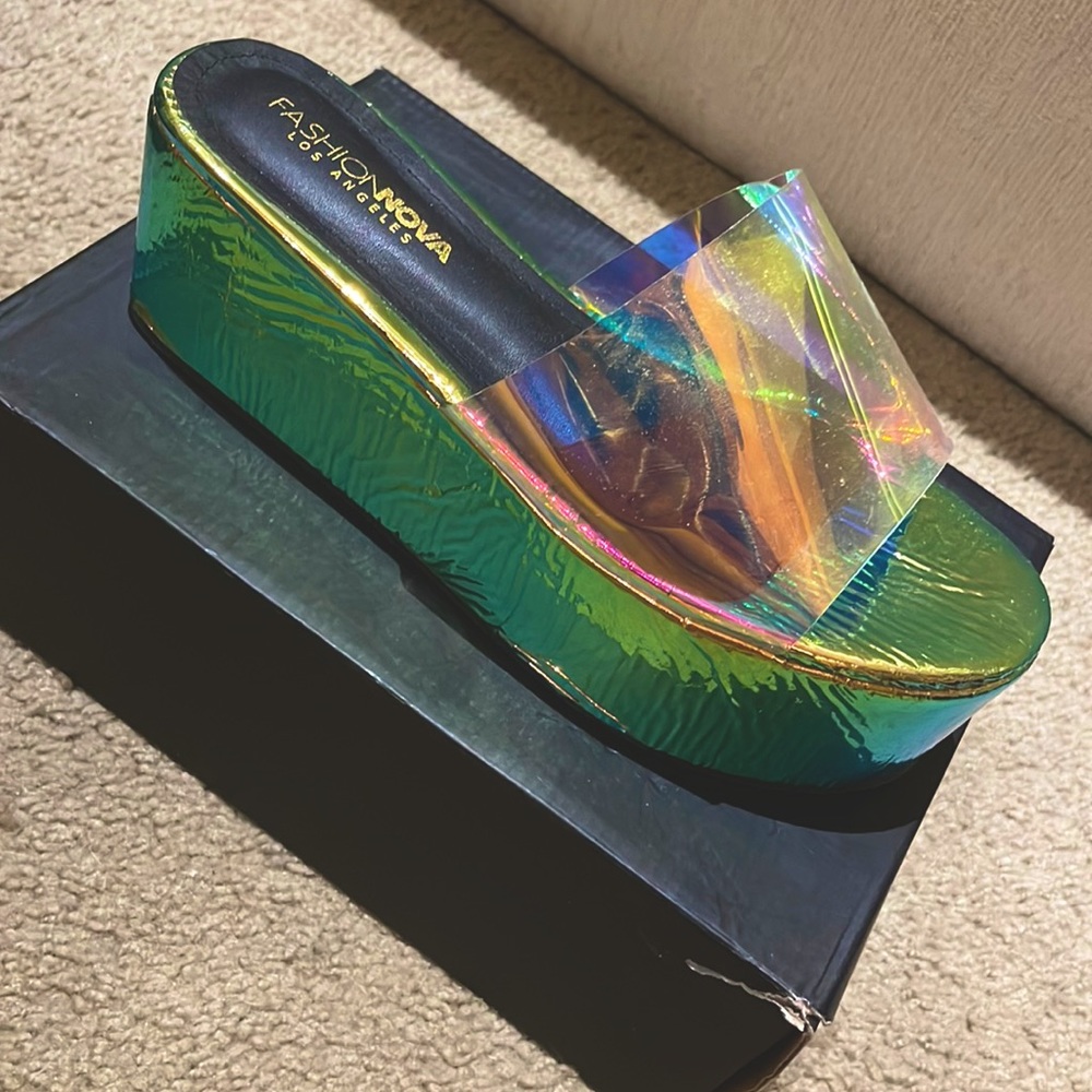 Fashion Nova Gabriella Platform Sandals